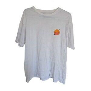 LIRA Cactus White Graphic T-Shirt  MEN'S X-LARGE